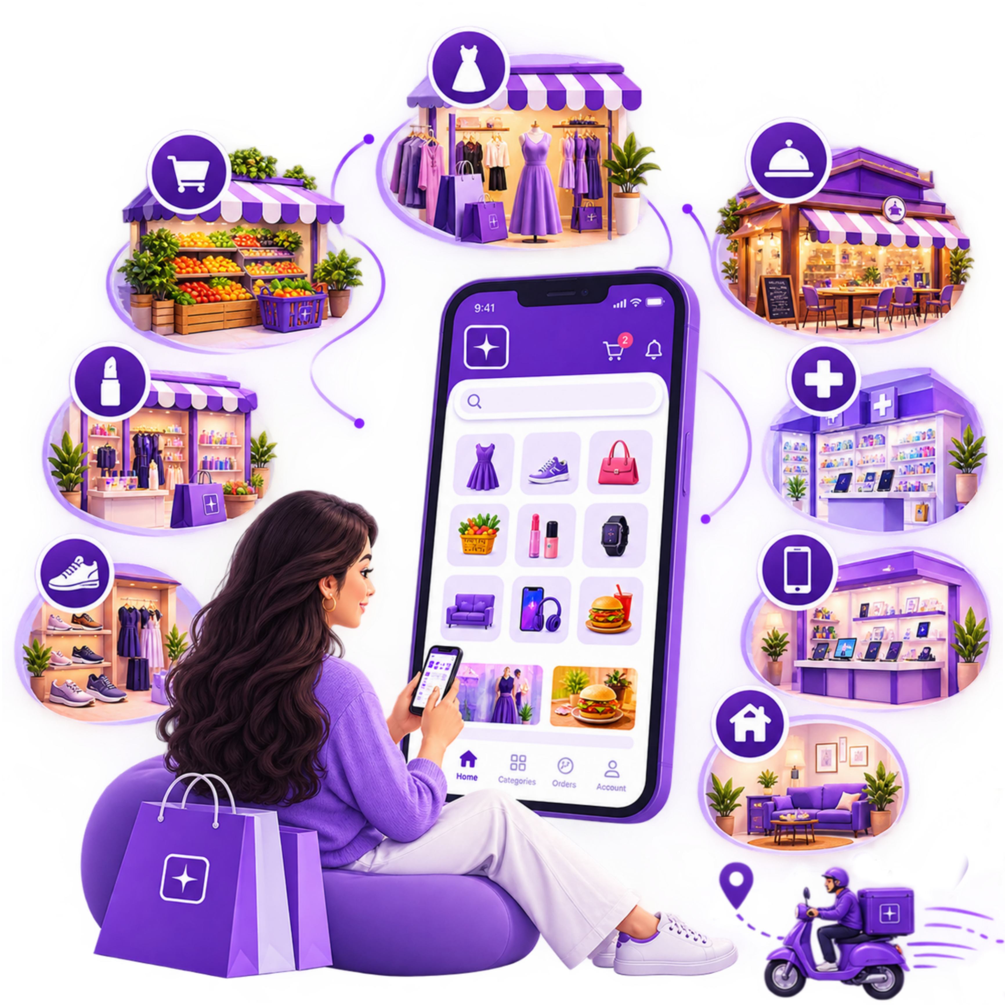 Hyperlocal marketplace
